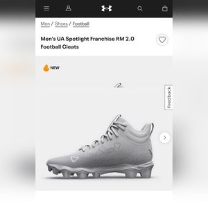 Under Armour Spotlight Franchise RM 2.0 Football Cleats
